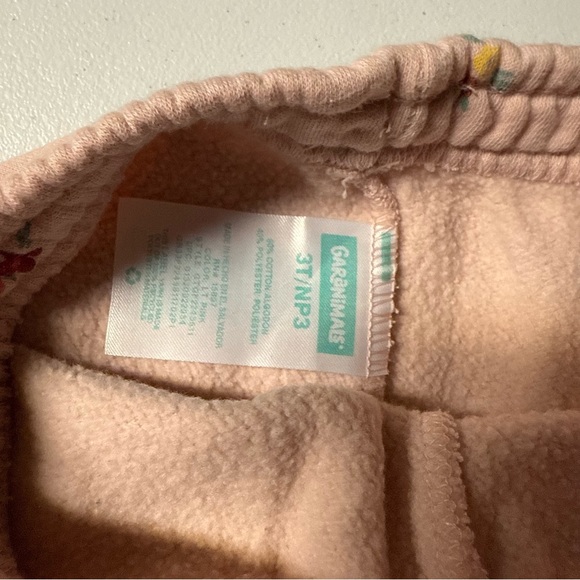 Garanimals 3T Pink Floral Sweatshirt and Pant Set - Picture 5 of 5